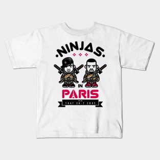 KDNJ Ninjas in Paris Kids T-Shirt